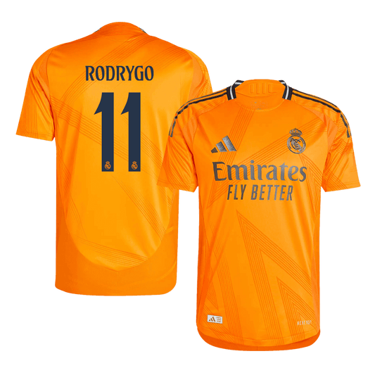 Player Version RODRYGO #11 Real Madrid Away  Soccer Jersey 2024/25 footmaillots.fr