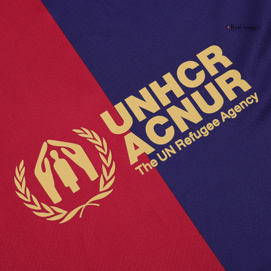 Barcelona Home  Soccer Jersey Kit(Jersey+Shorts) 2024/25 footmaillots.fr
