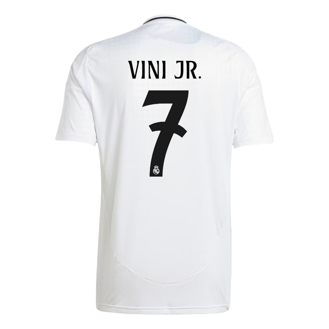 VINI JR. #7 Real Madrid Home  Soccer Jersey 2024/25 footmaillots.fr
