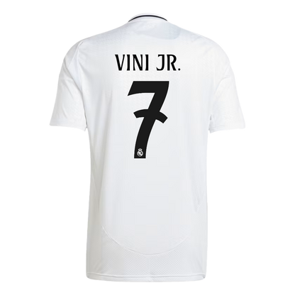 VINI JR. #7 Real Madrid Home  Soccer Jersey 2024/25 footmaillots.fr