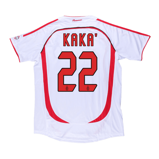 Retro KAKA' #22 2006/07 AC Milan Away  Soccer Jersey - UCL footmaillots.fr