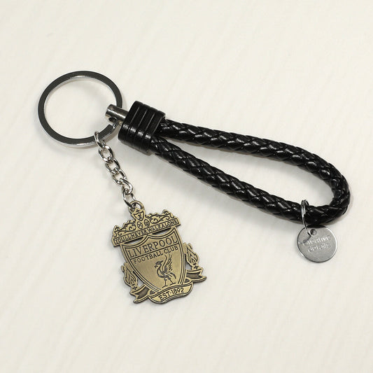 Liverpool Logo Soccer Key Chain footmaillots.fr