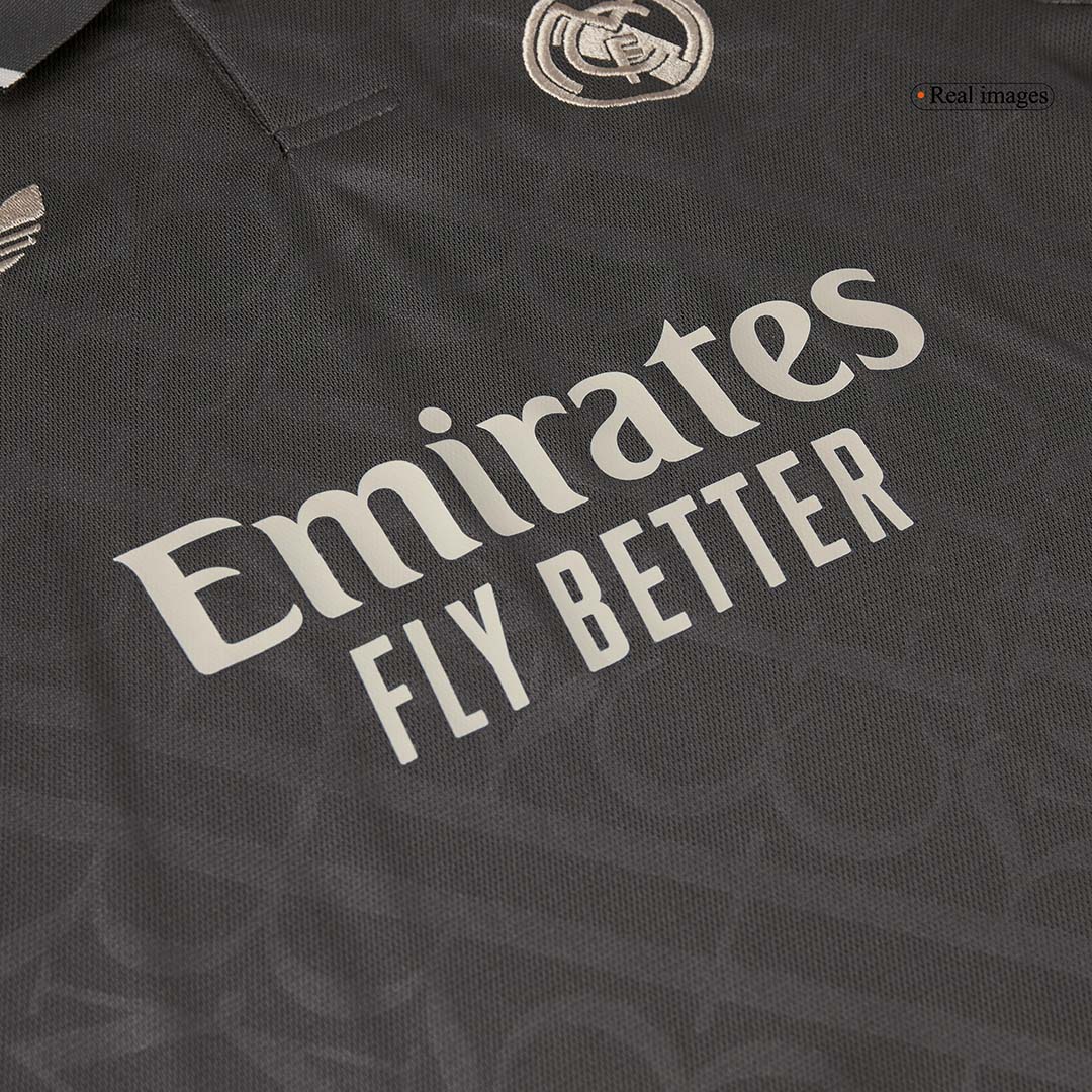 Kid's Real Madrid Third Away  Soccer Jersey Kit(Jersey+Shorts) 2024/25 footmaillots.fr