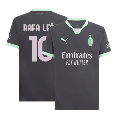 Player Version Rafael Leão #10 AC Milan Third Away  Soccer Jersey 2024/25 footmaillots.fr