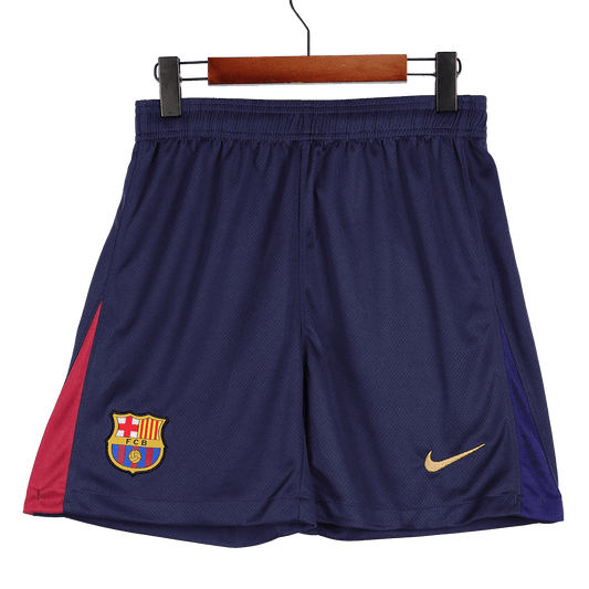 Barcelona Home Soccer Shorts 2024/25 footmaillots.fr