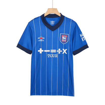 Ipswich Town Home  Soccer Jersey 2024/25 footmaillots.fr