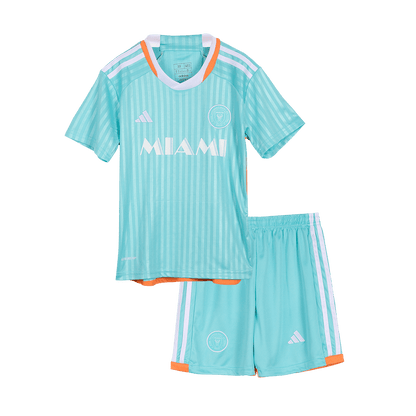 Kid's Inter Miami CF Third Away  Soccer Jersey Kit(Jersey+Shorts) 2024 footmaillots.fr