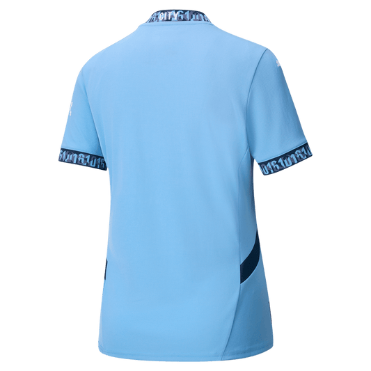 Women's Manchester City Home  Soccer Jersey 2024/25 footmaillots.fr