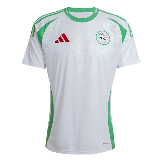 Algeria Home  Soccer Jersey 2024 footmaillots.fr