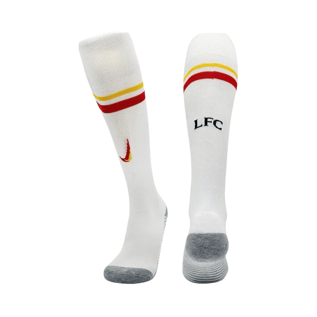 Kid's Liverpool Third Away Soccer Socks 2024/25 footmaillots.fr