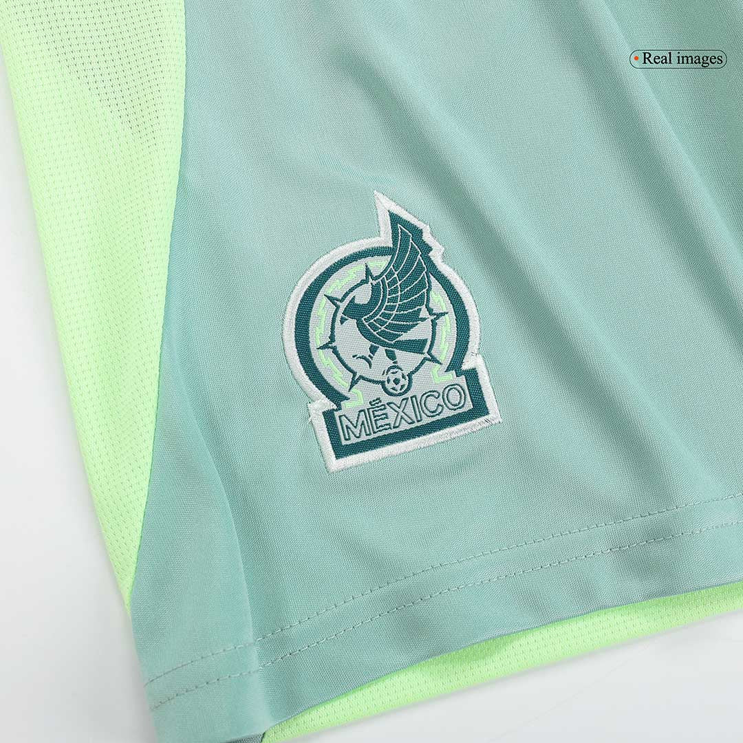 Kid's Mexico Away Jerseys Kit(Jersey+Shorts) Copa América 2024 footmaillots.fr