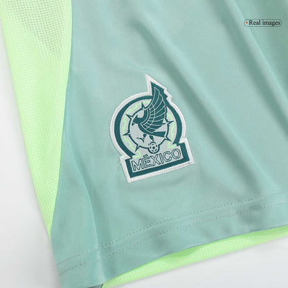 Kid's Mexico Away Jerseys Kit(Jersey+Shorts) Copa América 2024 footmaillots.fr