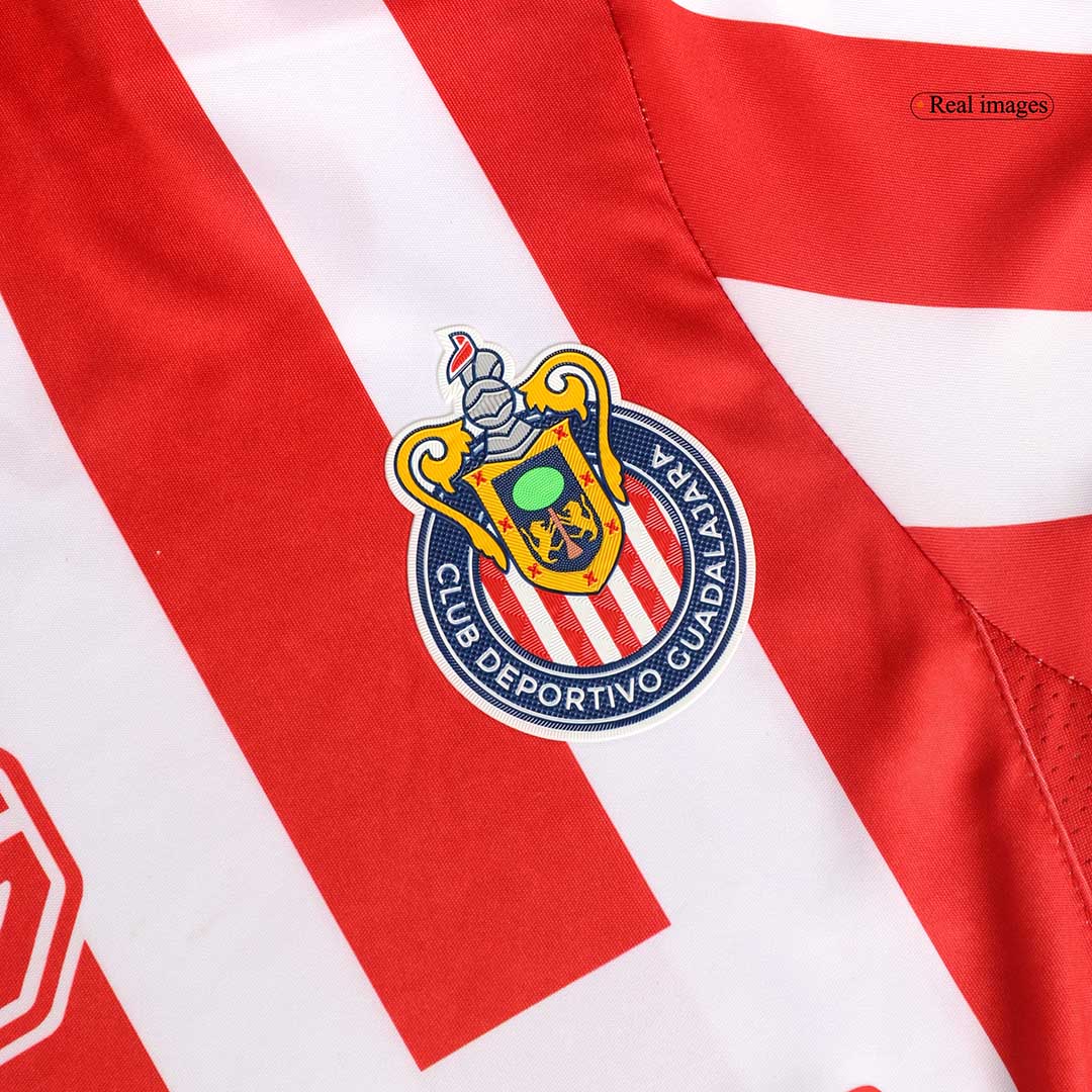 Player Version Chivas Home  Soccer Jersey 2024/25 footmaillots.fr