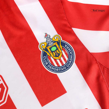 Player Version Chivas Home  Soccer Jersey 2024/25 footmaillots.fr