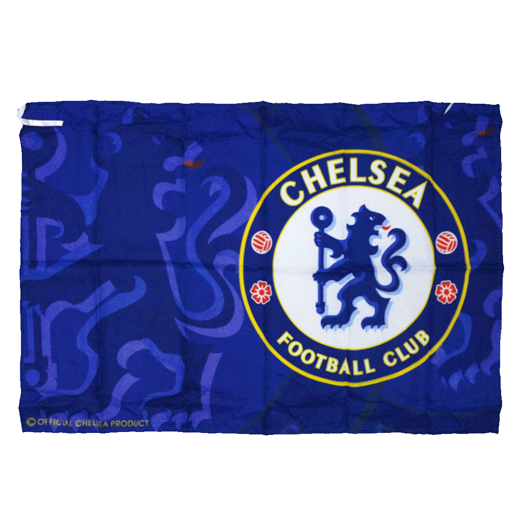 Chelsea Premier League Flag Blue footmaillots.fr