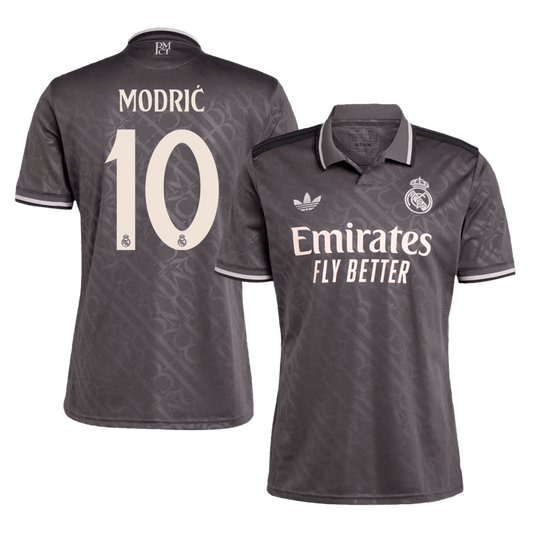MODRI? #10 Real Madrid Third Away  Soccer Jersey 2024/25 footmaillots.fr