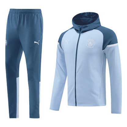 Manchester City Hoodie Training Kit (Jacket+Pants) 2024/25 footmaillots.fr