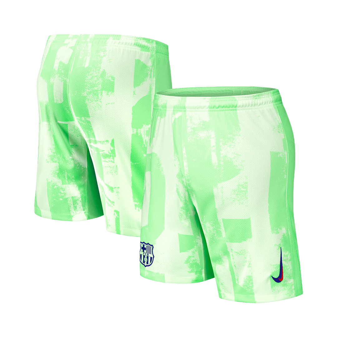 Barcelona Third Away Soccer Shorts 2024/25 footmaillots.fr