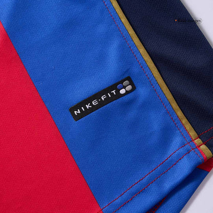 Retro 2001/02 Barcelona Home  Soccer Jersey footmaillots.fr