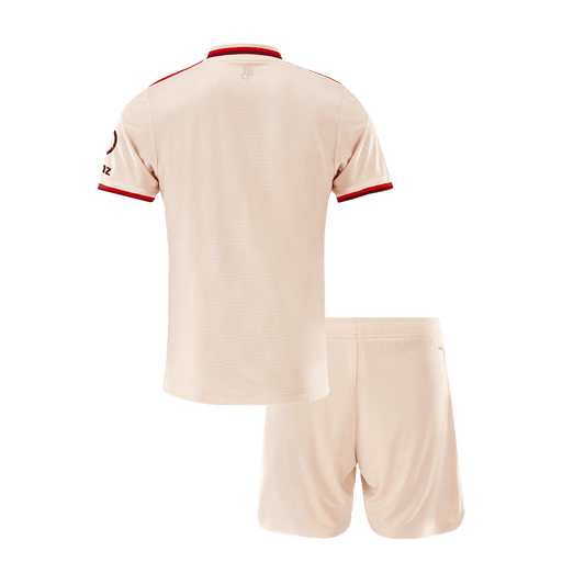 Kid's Bayern Munich Third Away  Soccer Jersey Kit(Jersey+Shorts) 2024/25 - UCL footmaillots.fr
