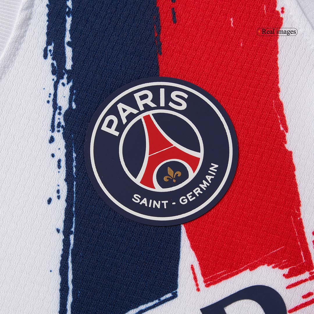 Kid's PSG Away Soccer Jersey Kit(Jersey+Shorts) 2024/25 footmaillots.fr