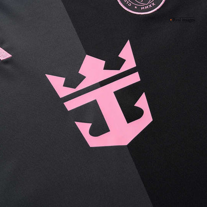 Kid's Inter Miami CF Away  Soccer Jersey Kit(Jersey+Shorts) 2025 footmaillots.fr