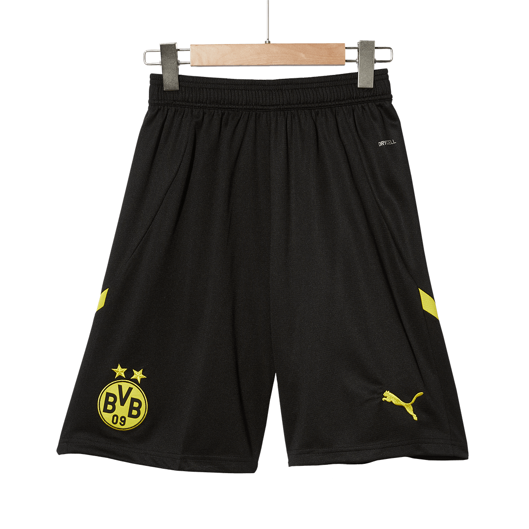 Borussia Dortmund Home Soccer Shorts 2024/25 footmaillots.fr