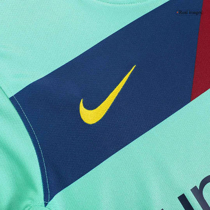 Retro XAVI #6 2010/11 Barcelona Away  Soccer Jersey footmaillots.fr