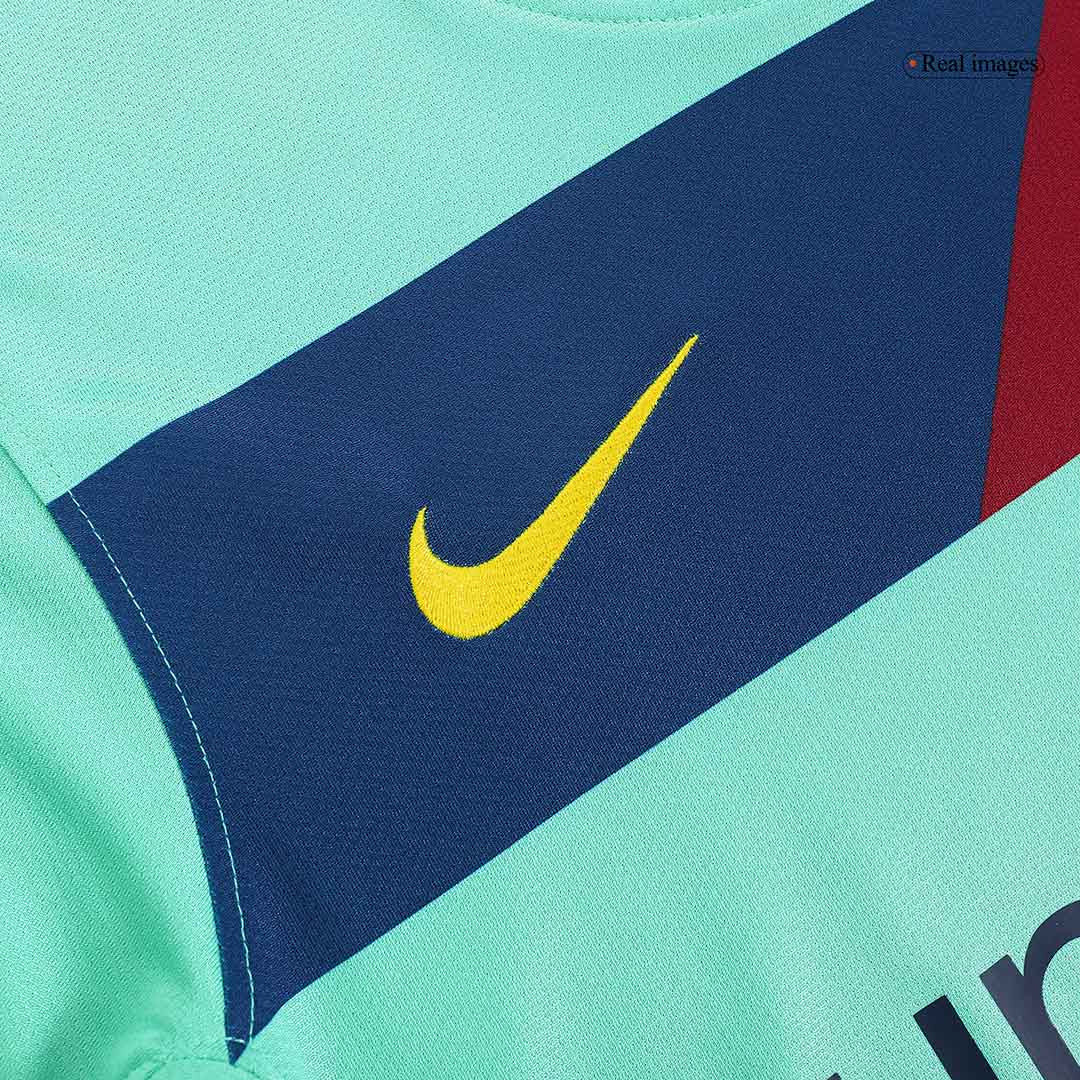 Retro DAVID VILLA #7 2010/11 Barcelona Away  Soccer Jersey footmaillots.fr