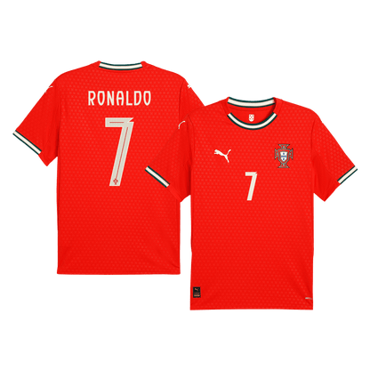 RONALDO #7 Portugal Home  Soccer Jersey 2025 footmaillots.fr