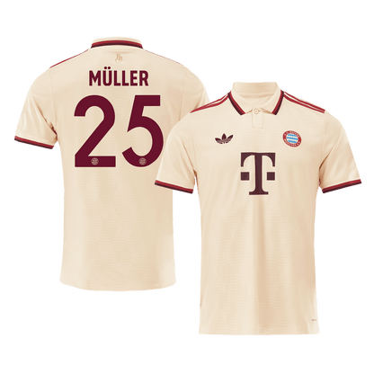 MÜLLER #25 Bayern Munich Third Away  Soccer Jersey 2024/25 - UCL footmaillots.fr