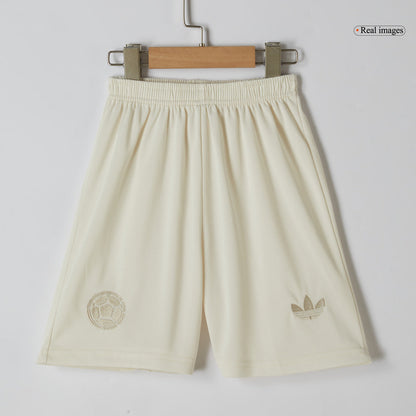Kid's Colombia  Soccer Jersey Kit(Jersey+Shorts) 2024 - 100th Anniversary footmaillots.fr