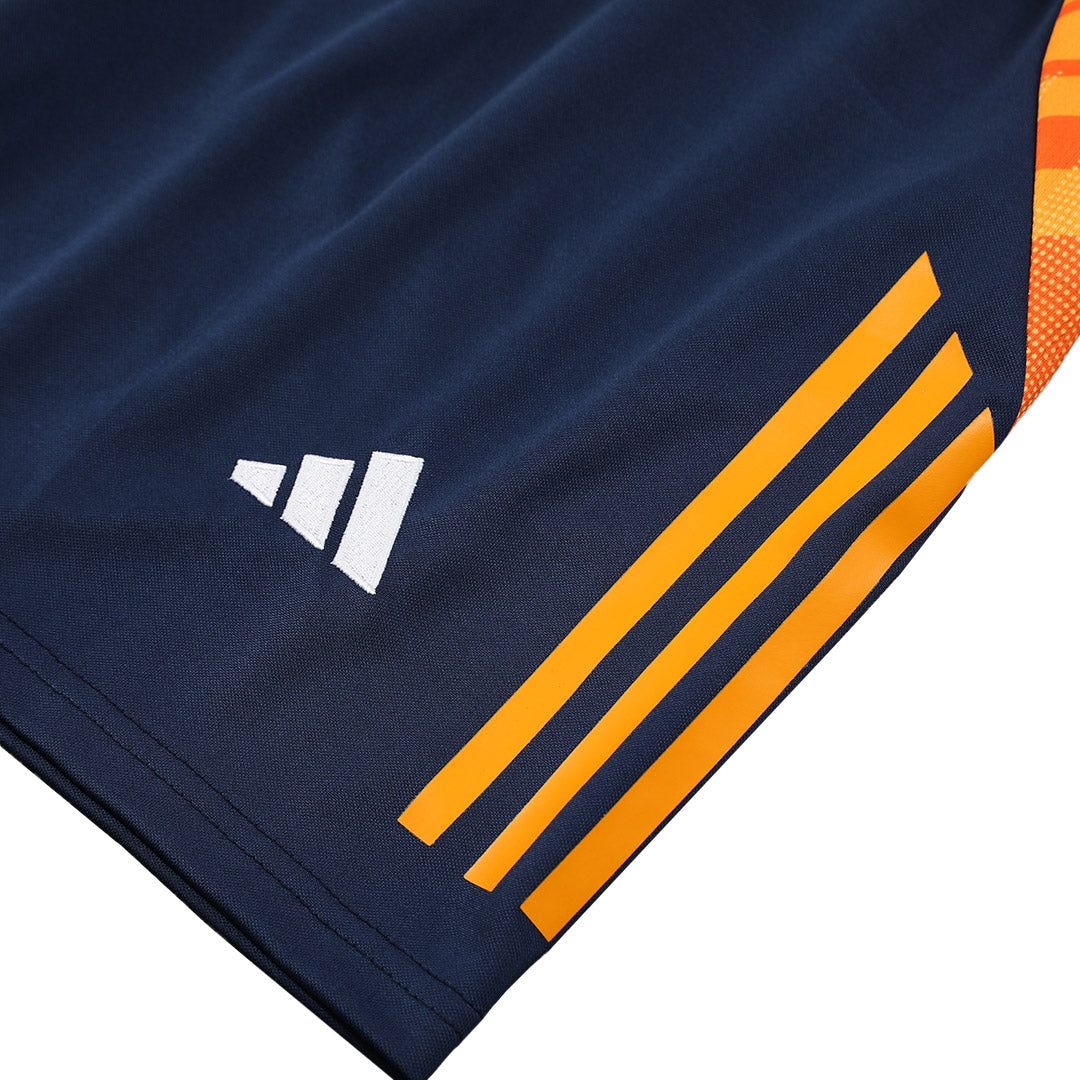 Real Madrid Pre-Match  Soccer Jersey Vest Kit(Jersey+Shorts) 2024/25 footmaillots.fr