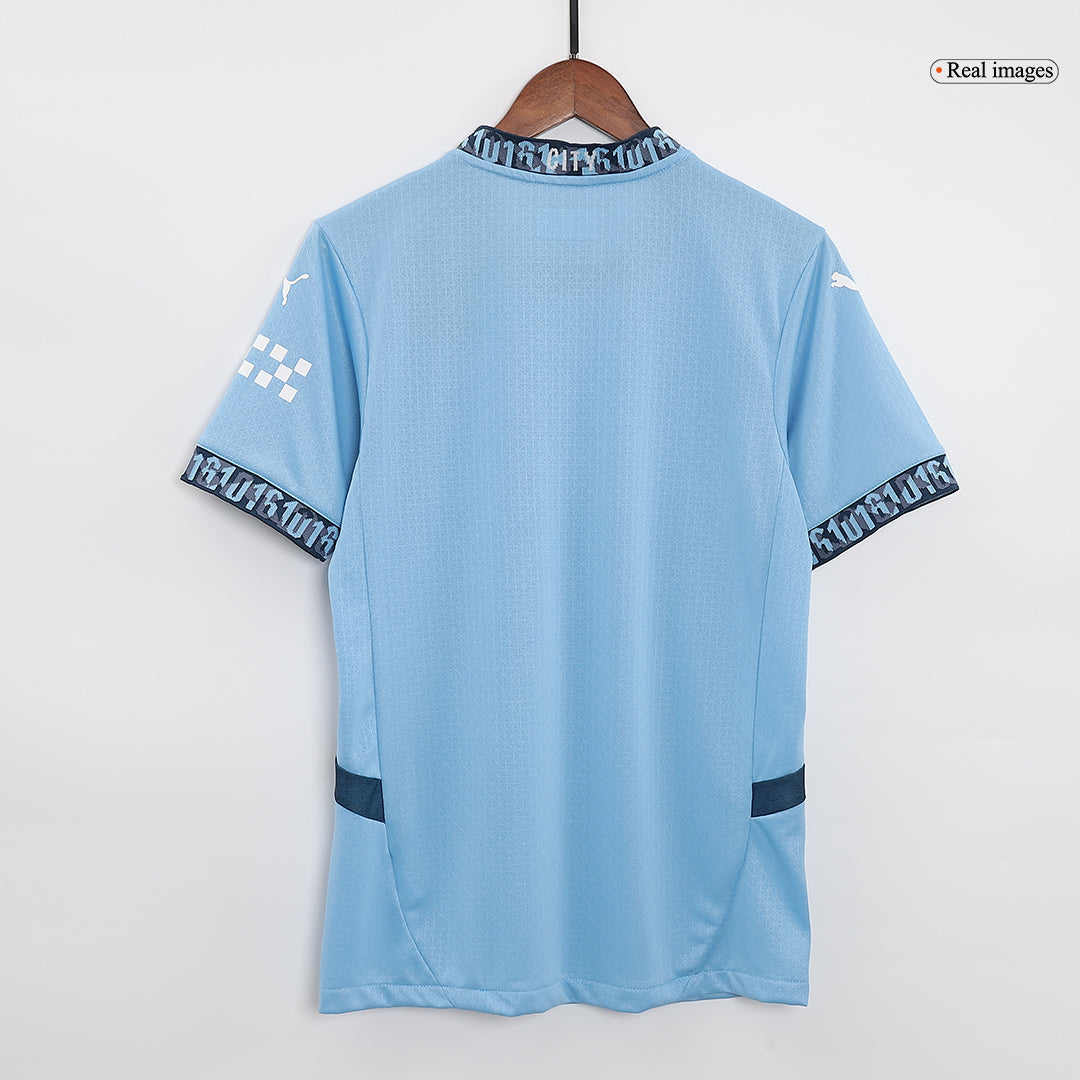 Player Version Manchester City Home  Soccer Jersey 2024/25 footmaillots.fr