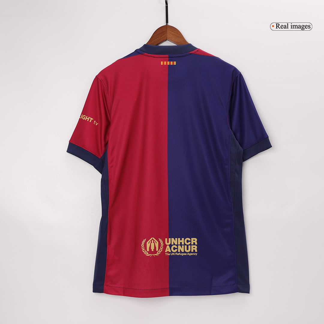 Barcelona Home  Soccer Jersey Kit(Jersey+Shorts) 2024/25 footmaillots.fr