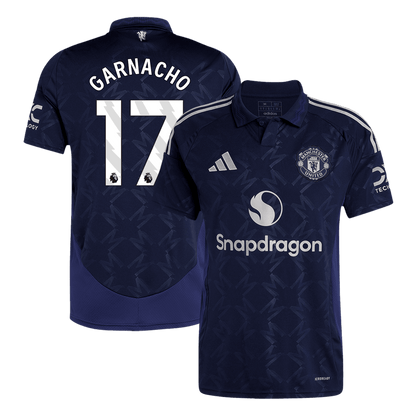 GARNACHO #17 Manchester United Away  Soccer Jersey 2024/25 footmaillots.fr
