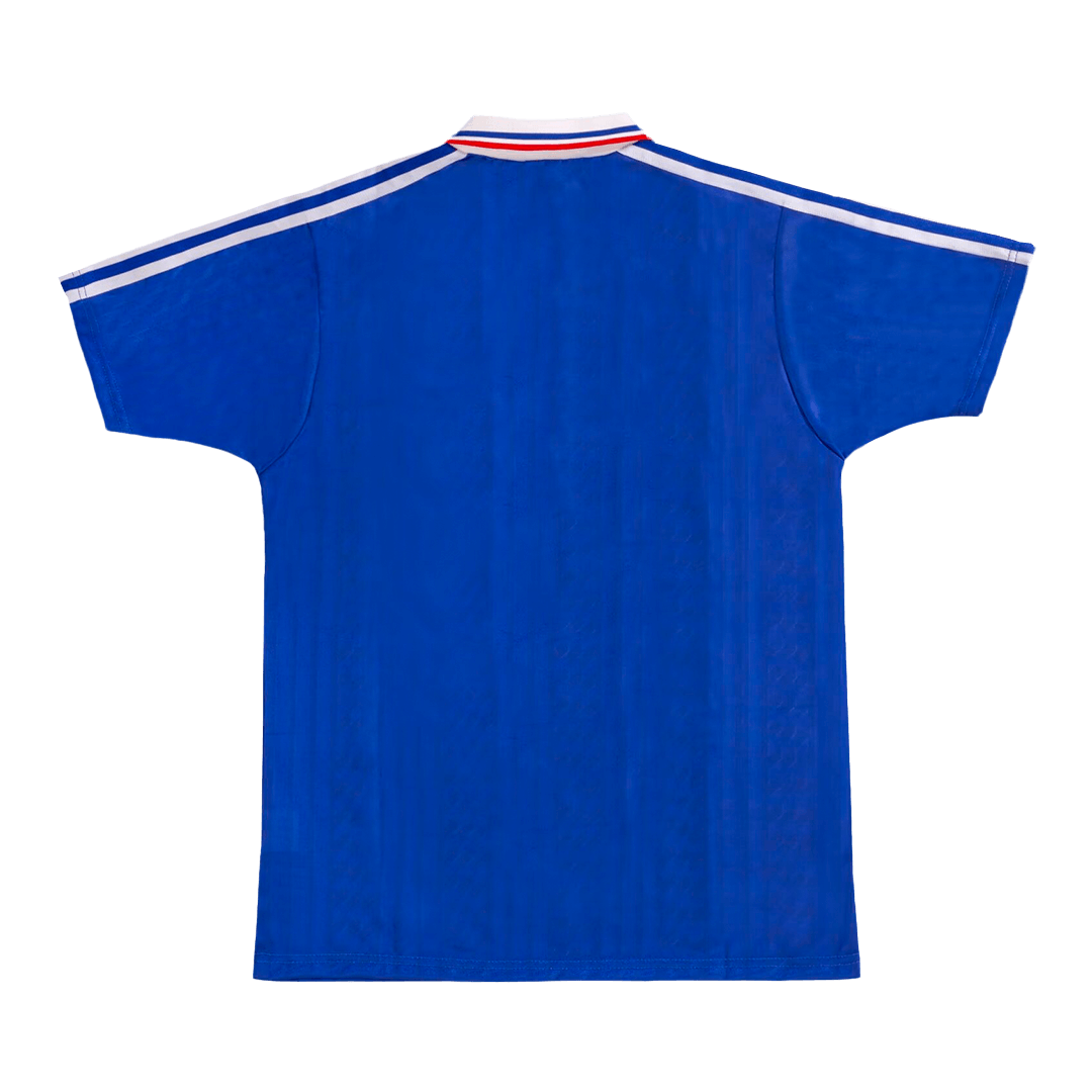 Retro 1994 France Home  Soccer Jersey footmaillots.fr
