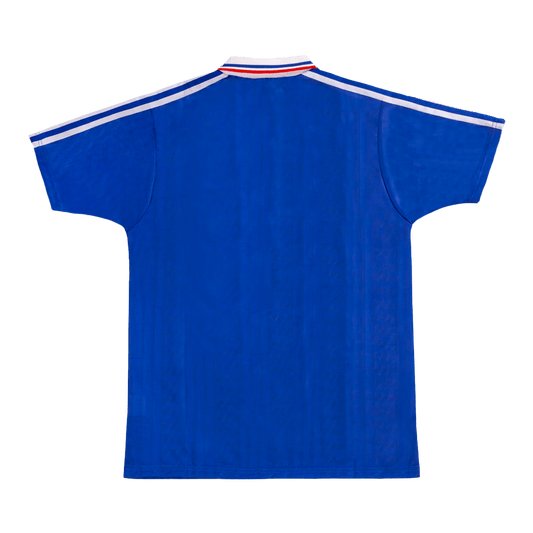 Retro 1994 France Home  Soccer Jersey footmaillots.fr