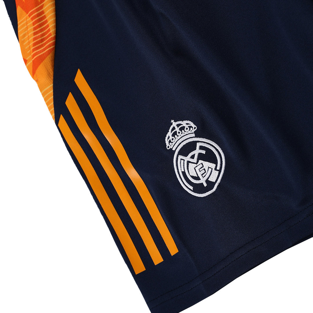 Real Madrid Pre-Match  Soccer Jersey Vest Kit(Jersey+Shorts) 2024/25 footmaillots.fr