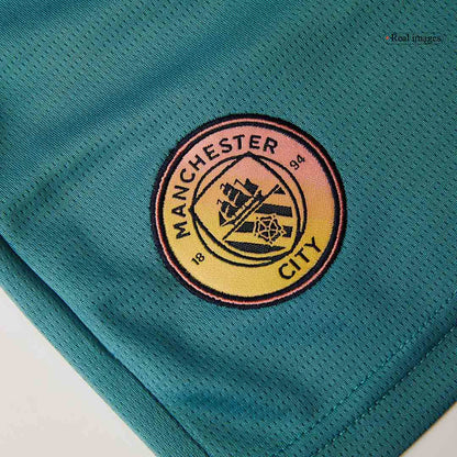 Manchester City Fourth Away Soccer Shorts 2024/25 - UCL footmaillots.fr