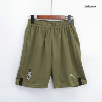 AC Milan Third Away Soccer Shorts 2022/23 footmaillots.fr