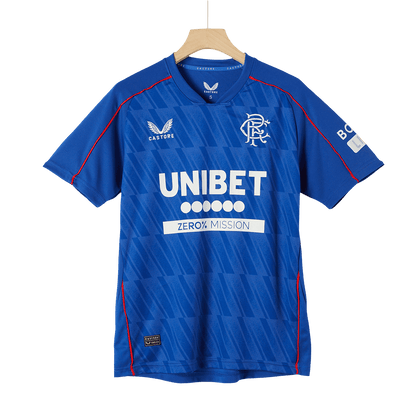 Glasgow Rangers Home  Soccer Jersey 2024/25 footmaillots.fr