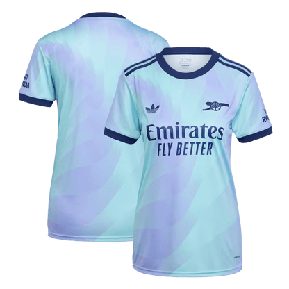 Women's Arsenal Third Away  Soccer Jersey 2024/25 footmaillots.fr