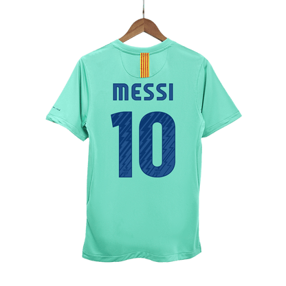 Retro MESSI #10 2010/11 Barcelona Away  Soccer Jersey footmaillots.fr
