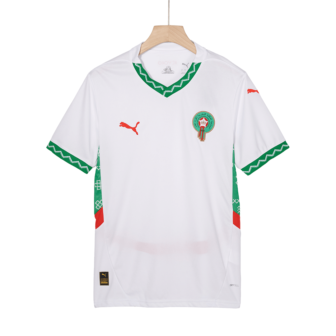 Morocco Away  Soccer Jersey 2024/25 footmaillots.fr