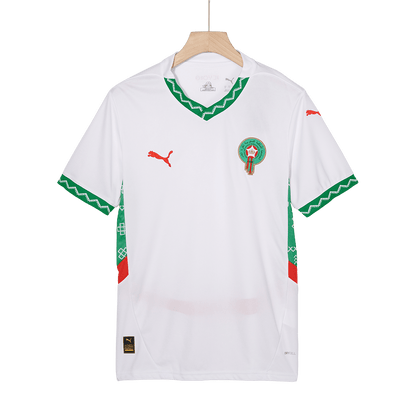Morocco Away  Soccer Jersey 2024/25 footmaillots.fr