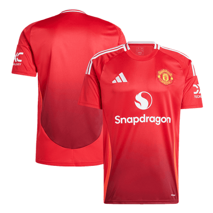 Manchester United Home  Soccer Jersey 2024/25 footmaillots.fr