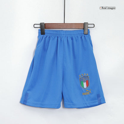 Kid's Italy Away  Soccer Jersey Kit(Jersey+Shorts) 2022 footmaillots.fr