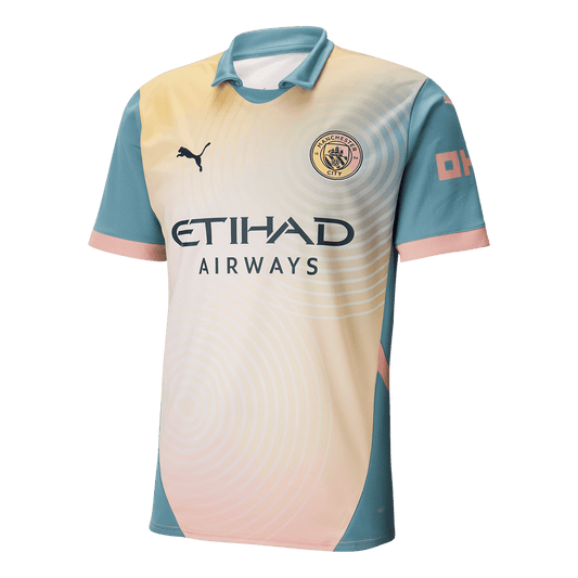 Manchester City Fourth Away  Soccer Jersey 2024/25 - Definitely City footmaillots.fr