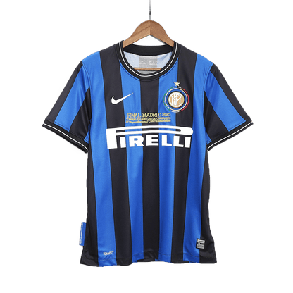 Retro 2009/10 Inter Milan Home  Soccer Jersey - UCL Final footmaillots.fr